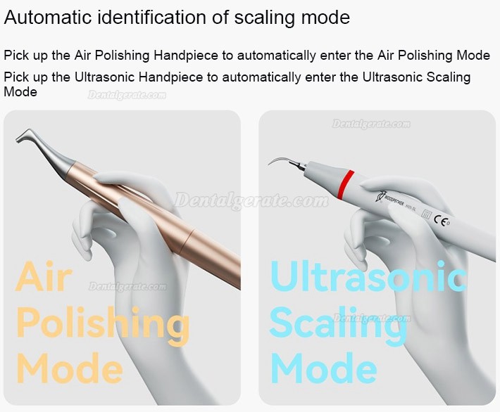 Woodpecker AP-B Pulverstrahlger&auml;t Dental Luftstrompolierer + UltraschallScaler